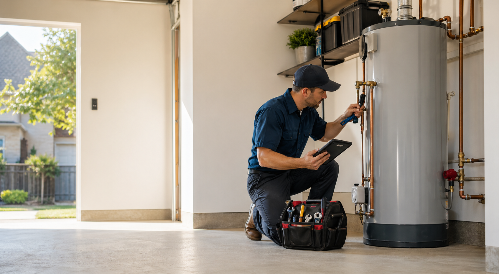 Technician inspection